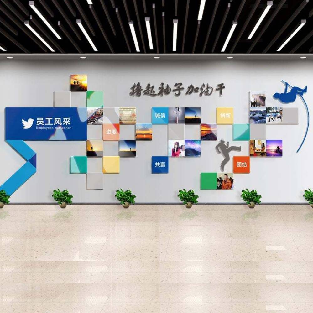 郑州商贸企业形象墙设计制作商贸企业背景墙设计