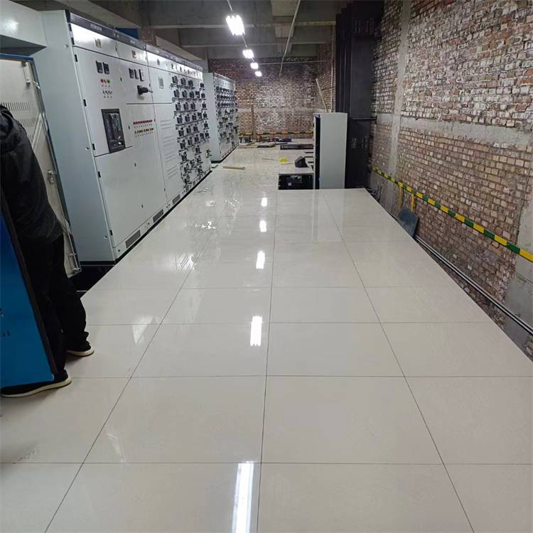 未来星耐磨防腐质保一年可定制火车站机房陶瓷防静电地板600600