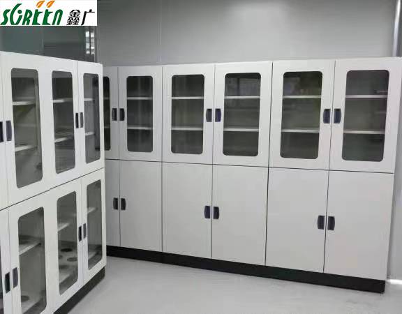 潍坊实验室PP酸碱柜 化学试剂储存柜 PP样品柜 双锁试剂柜