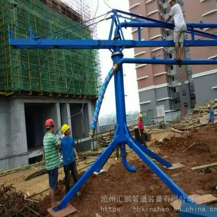 汇鹏12米圆筒布料机 荆州全自动布料机 实体厂家