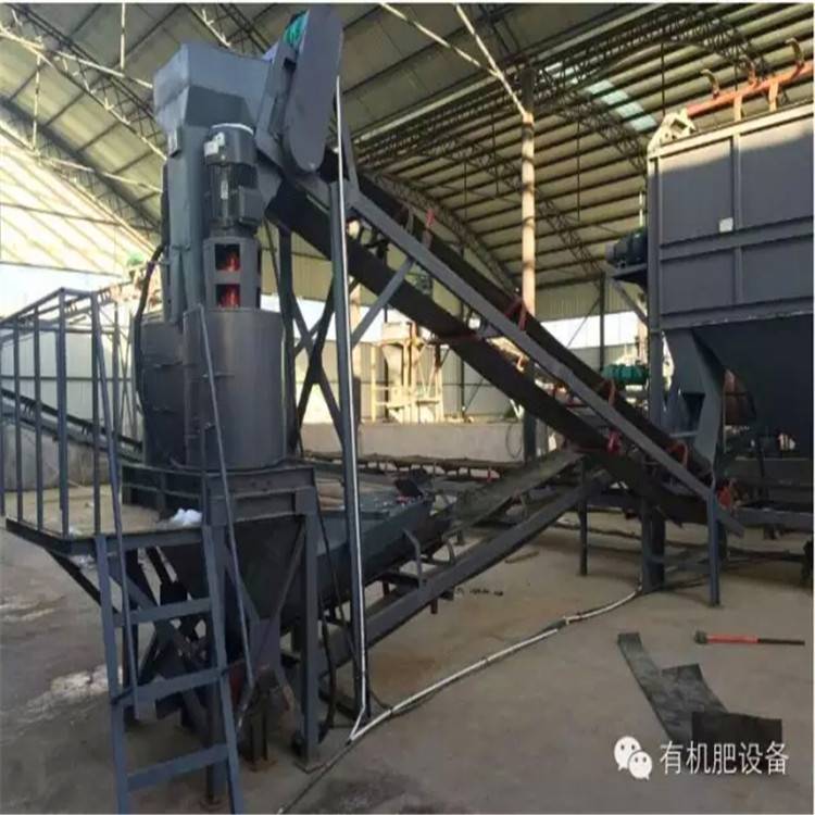 广西-羊粪有机肥设备厂-槽式翻堆机工艺 厂家免费指导