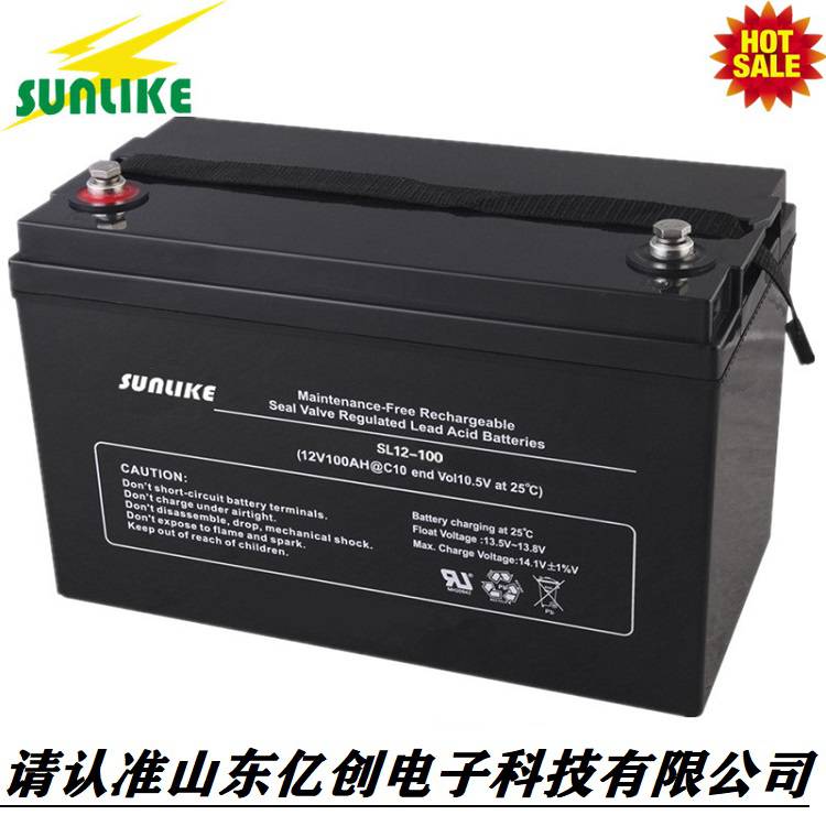 SUNLIKE蓄电池SL12-3312V33AH应急电源UPS/EPS直流屏营销批发