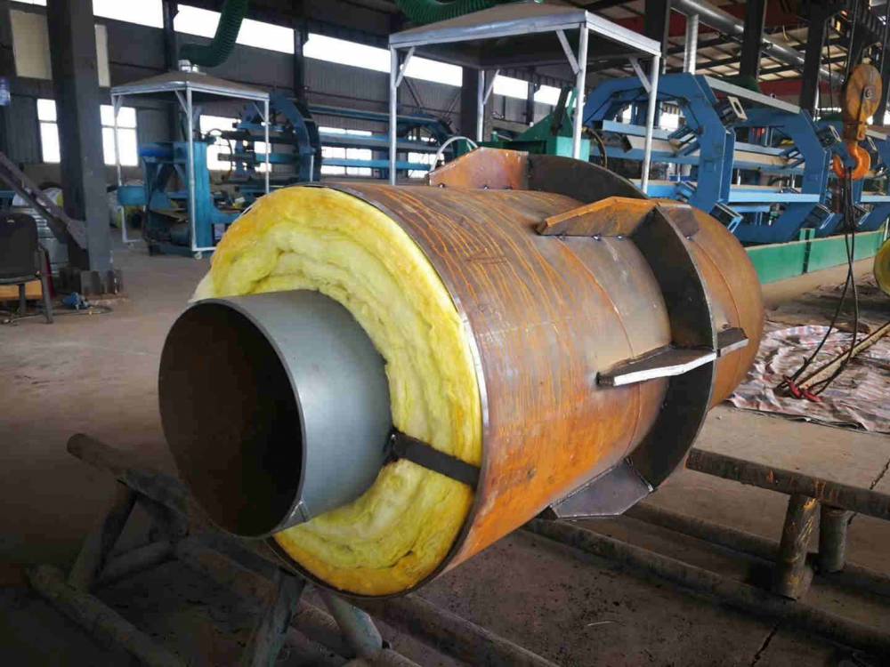 山西大同防腐保温钢管生产厂家宏科华钢套钢保温螺旋钢管