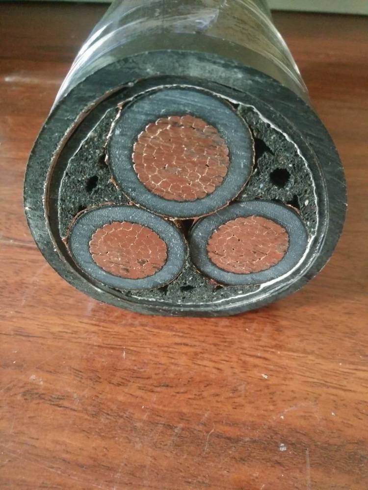 7/15kv 3x300交联聚乙烯绝缘聚氯乙烯护套高压电力电缆