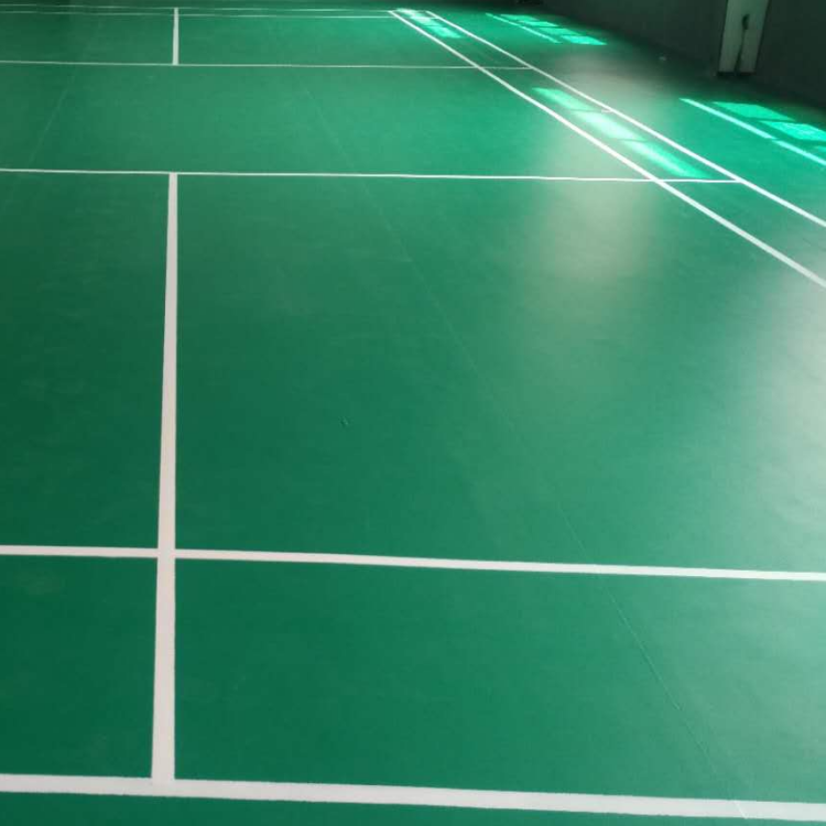 供应石家庄PVC塑胶地板/水晶砂pvc运动地板/欧宝瑞羽毛球地板