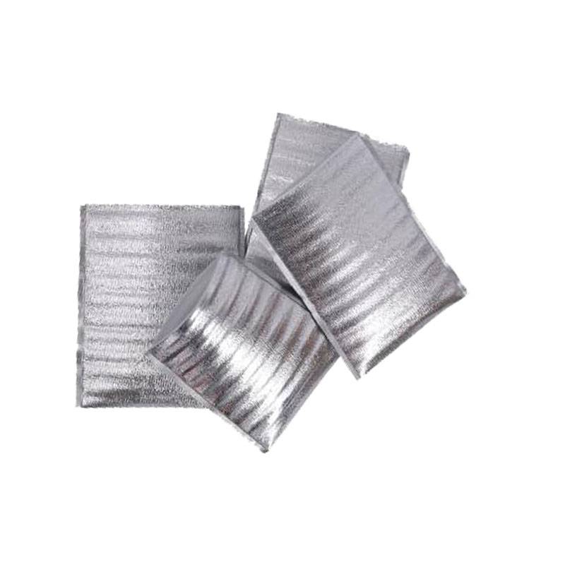 铝箔保温袋外卖用带胶加厚袋立体袋铝膜复合气泡平口袋