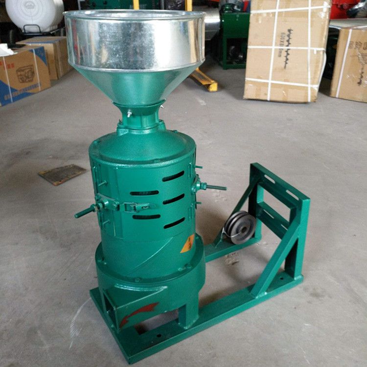 乐丰 家用粮食脱皮碾米机 电动330型稻谷脱壳机 五谷杂粮脱皮碾米机