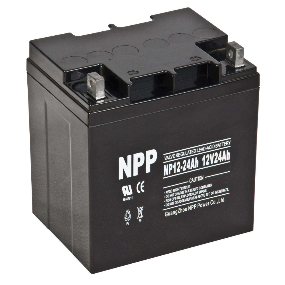 NPP电池NP24-12阀控密封式铅酸蓄电池12V24AH机房UPS应急电源