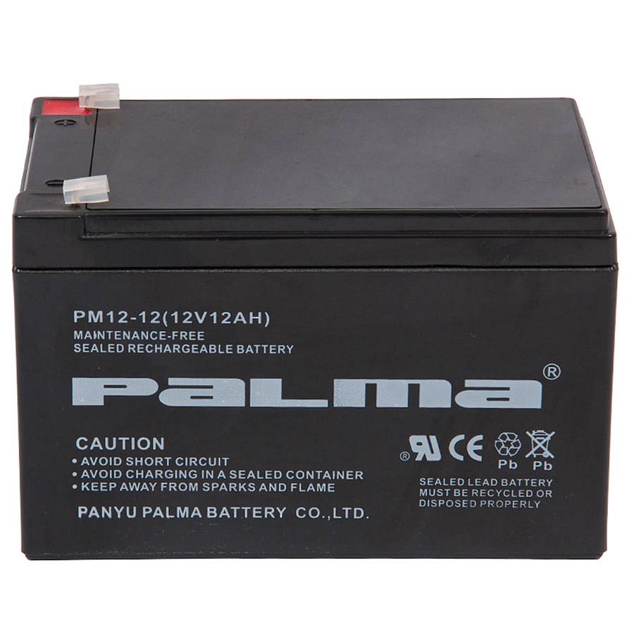 palma蓄电池PM10-1212V10AH电梯设备应急报警灯用