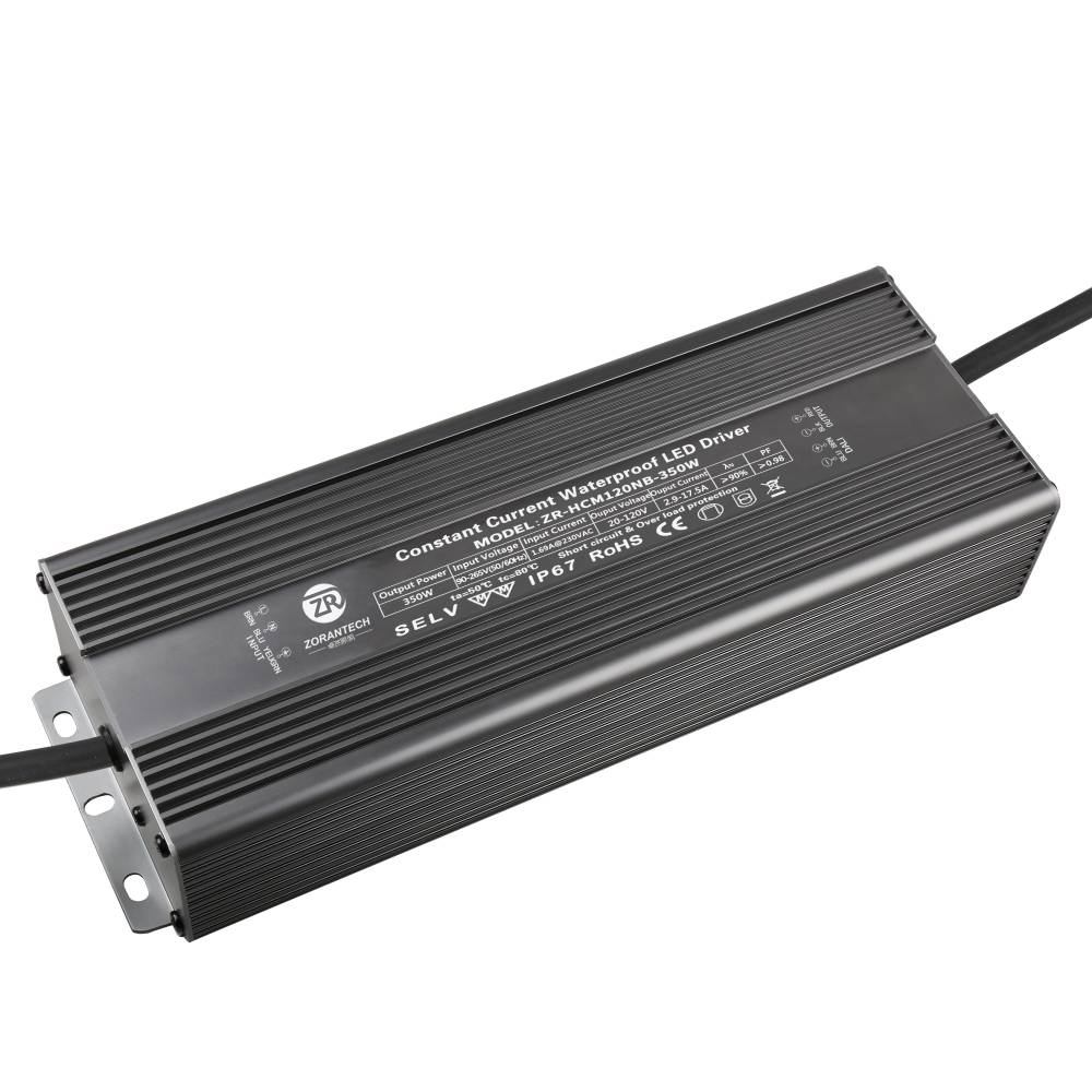 批发led驱动电源350w隧道灯路灯led恒流驱动电源防水0-10v调光电源