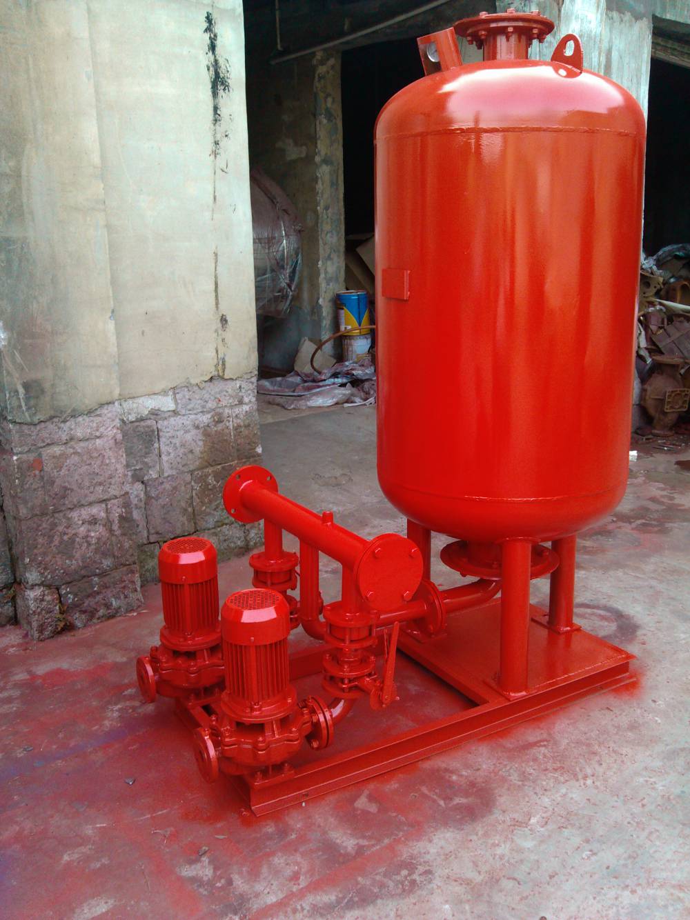 ZWL立式消防增压稳压机组消防泵增压设备隔膜式气压罐机组25LG3-4