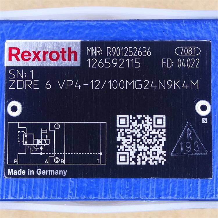 Rexroth//R901252636ZDRE6VP4-12/100MG24N9K4M