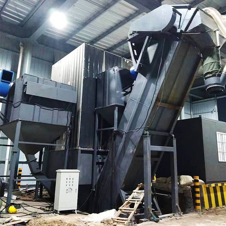 铁路粉煤灰卸集装箱输送机 矿粉卸集装箱拆箱机 水泥装卸设备