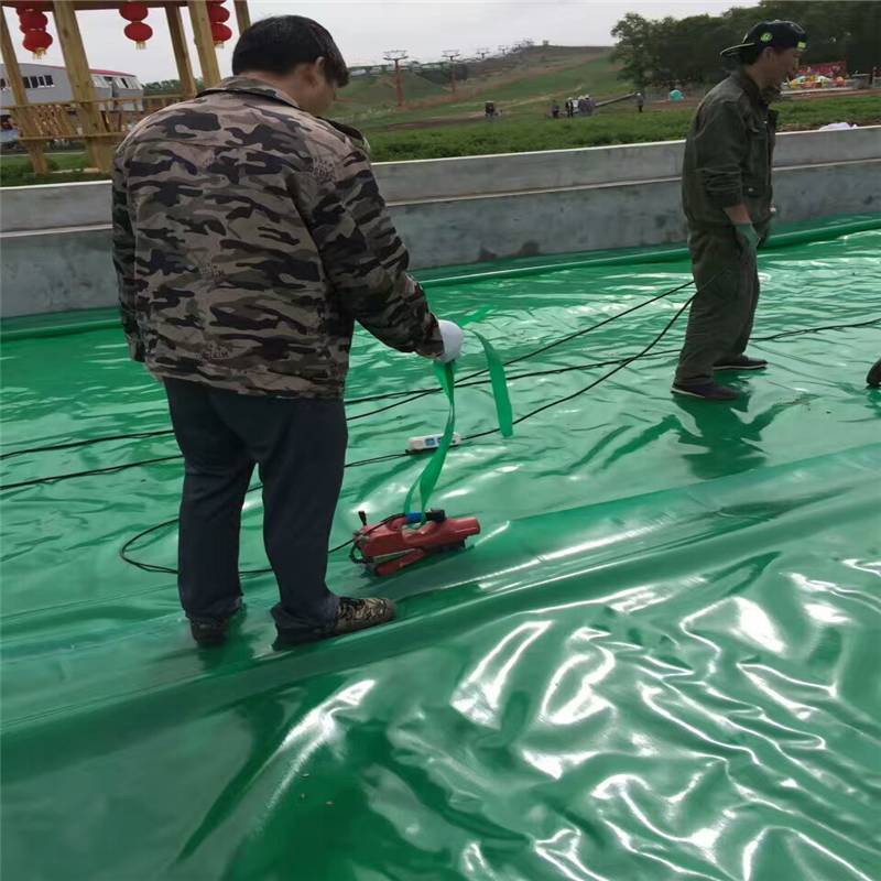 0.8mm厚HDPE土工膜拉伸断裂强度 复合土工膜接缝方法 润业土工