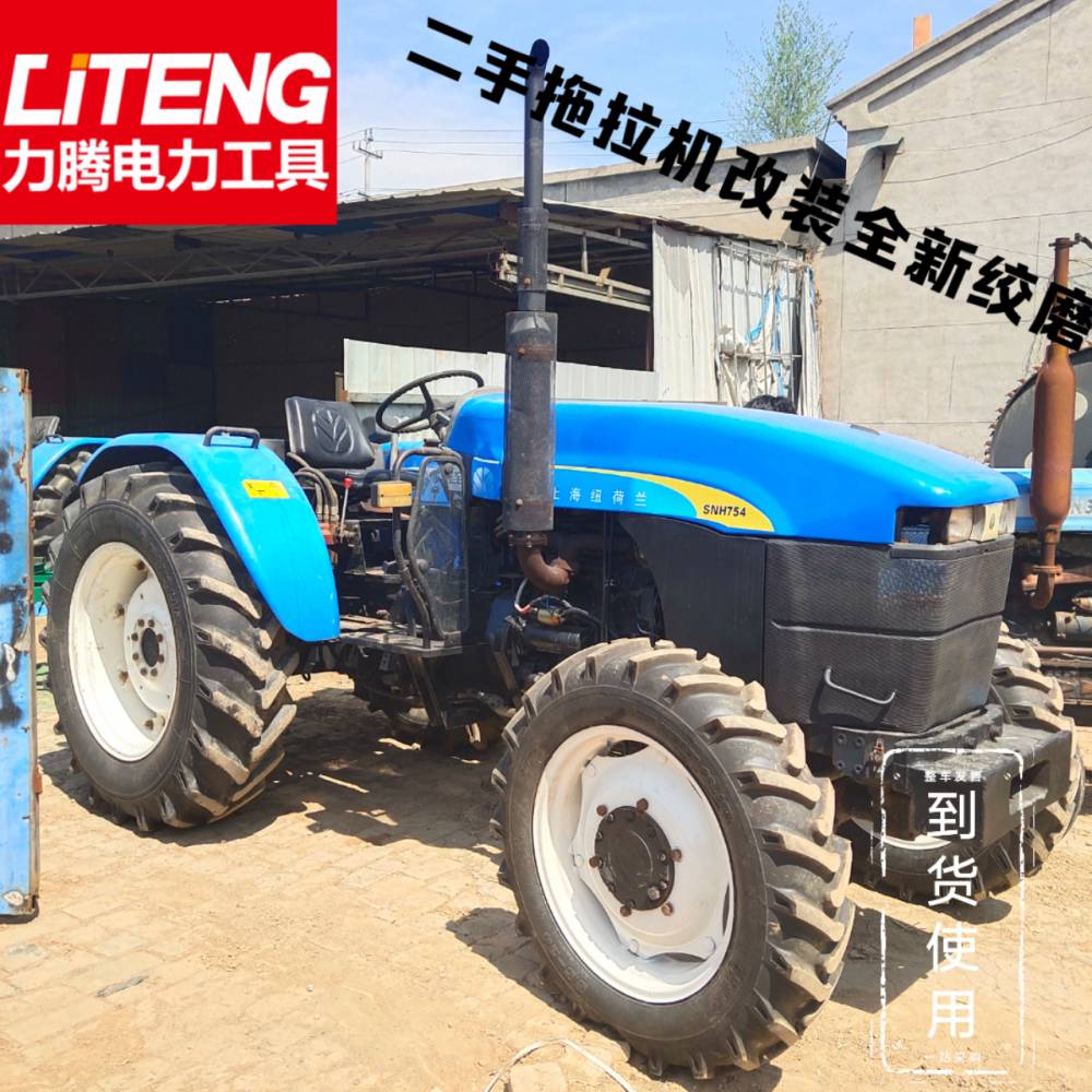 704改装拖拉机绞盘504拖拉机绞磨机型号704电缆牵引绞磨机电缆施工牵引四轮绞磨