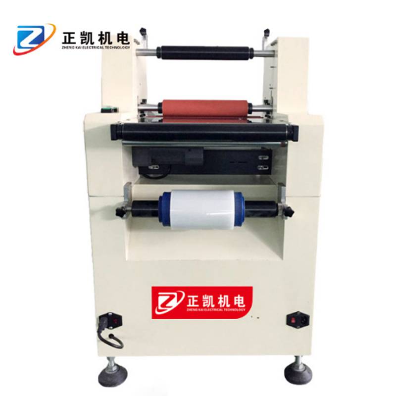 惠州自动化覆膜裁切机ZKFC-200自动切膜 效率高小型覆膜机