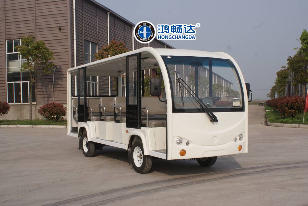 電動(dòng)觀光車電動(dòng)旅游觀光車景區(qū)電瓶車廣東鴻暢達(dá)強(qiáng)大自我為綠色中國(guó)做貢獻(xiàn)