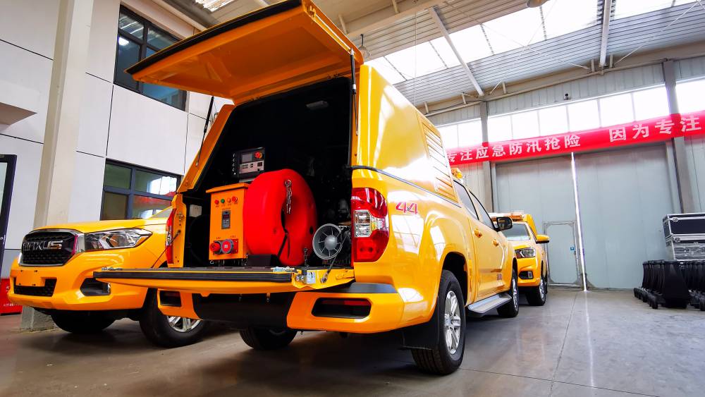 中联装备500立方应急救援皮卡排水抢险车