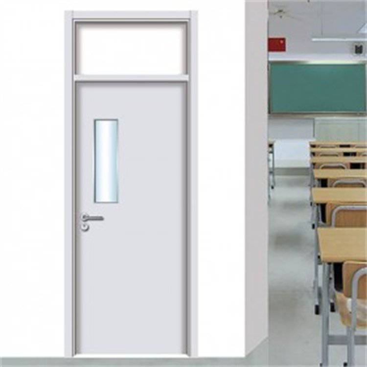 工程学校门 钢制教室门 带观察窗 多种款式可选