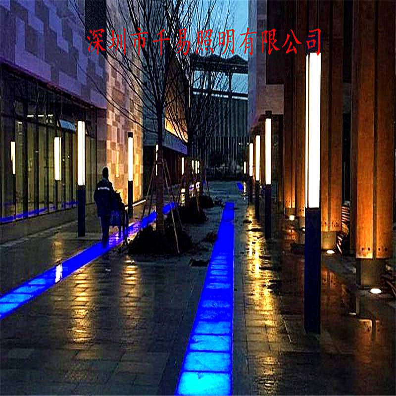 全彩LED地砖灯千易照明生产厂家广场亮化专用