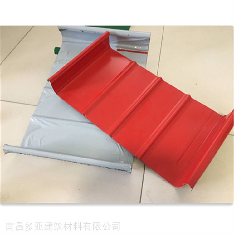 广东江门YX25-430立边双咬合系统矮立边屋面金属瓦多亚铝镁锰板