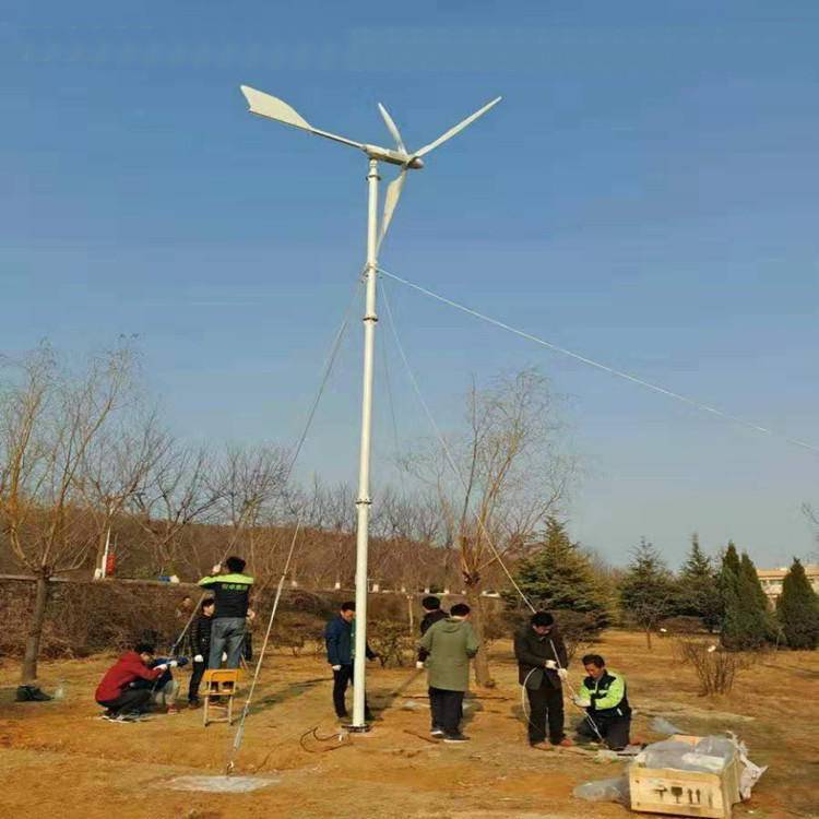 荣县晟成风电500W发电机小型风力发电机独立供电