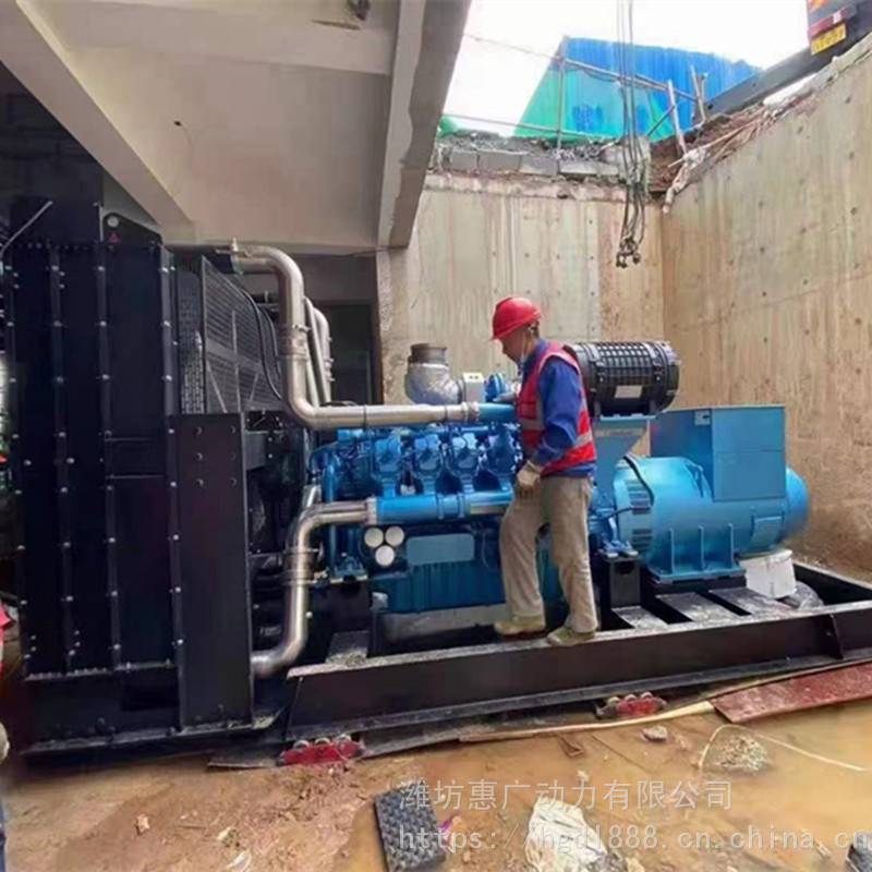 潍柴博杜安1100KW柴油发电机组12M33D1320E310 常用1375KVA