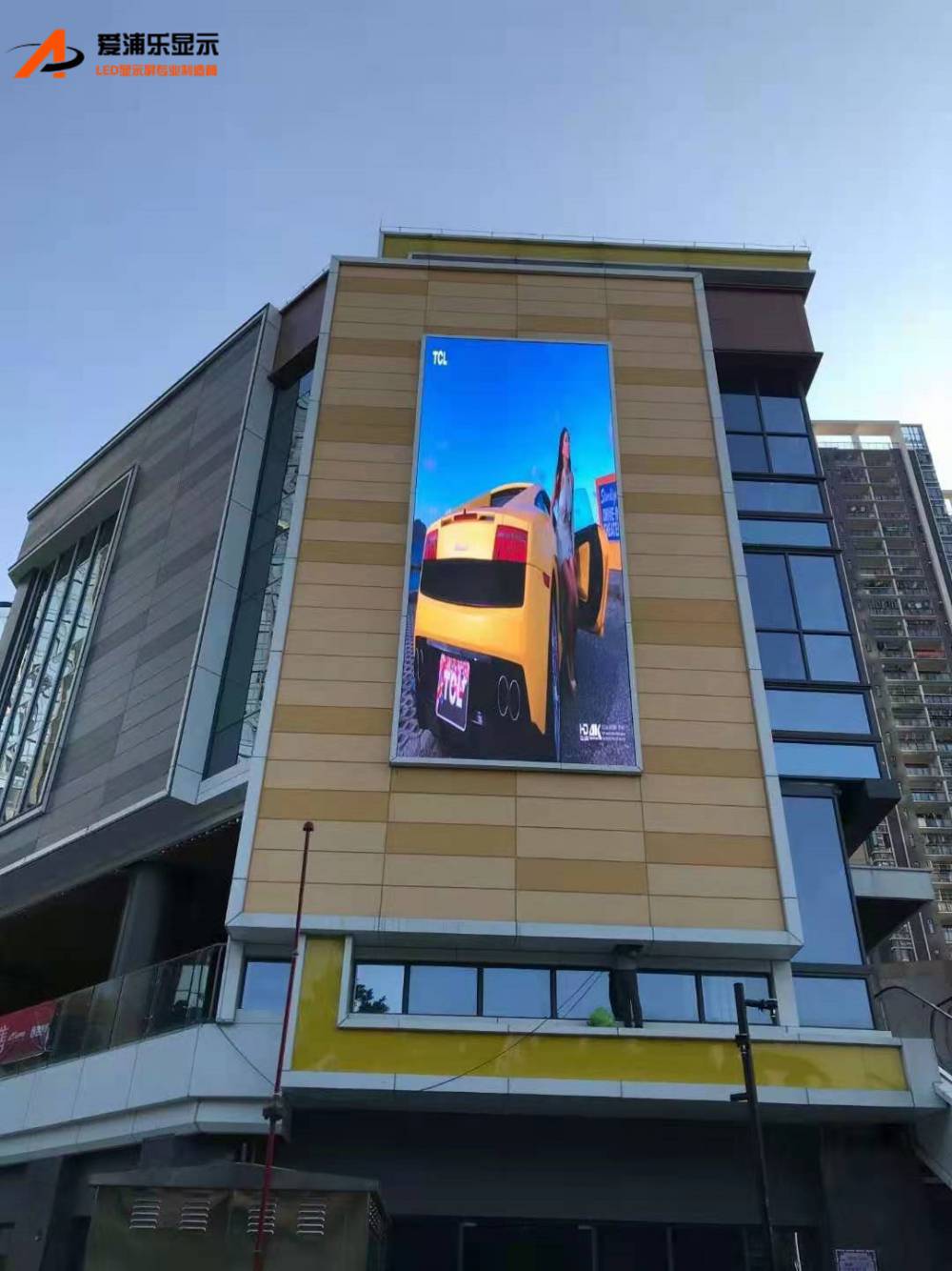 福建建阳户外P8墙体LED大屏幕节能省电可播放视频广告