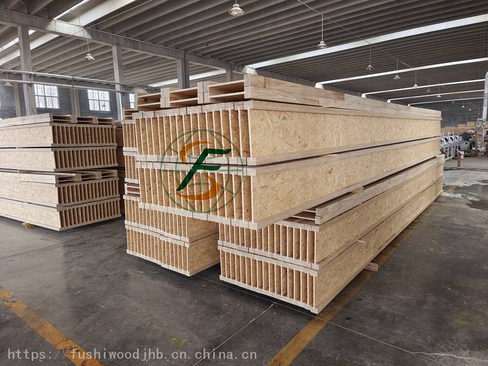 I-joist工字型木格栅出口澳大利亚建筑支撑梁OSB木质工字梁长度可定制
