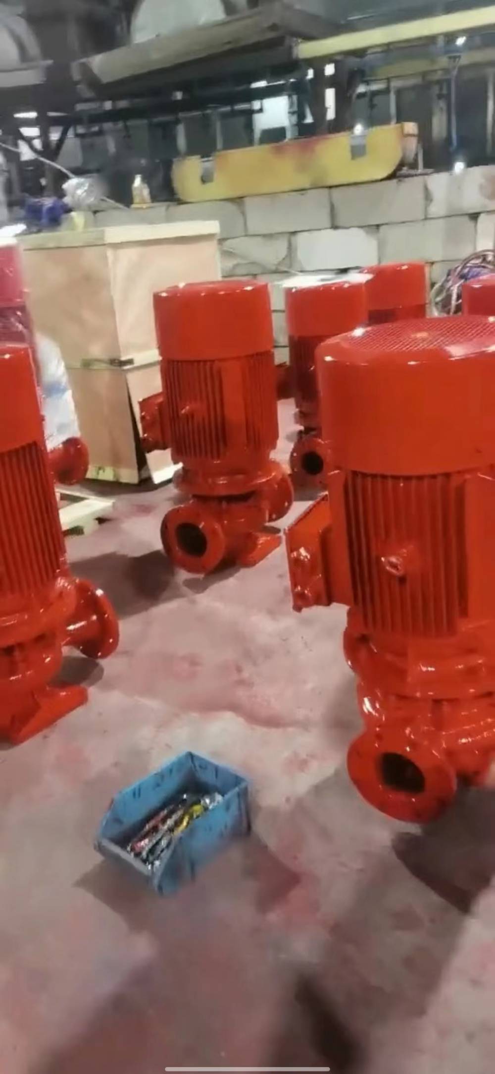 日浙生产的XBD103/40G-LL立式电动消防泵消火栓喷淋泵