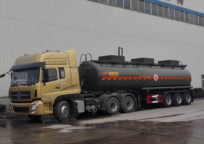 新疆SLS9409GFW氨水运输半挂车安全可靠