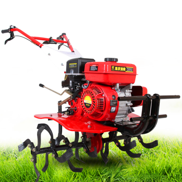 【水旱两用多功能旋耕机 10马力手扶带旋耕机】图片