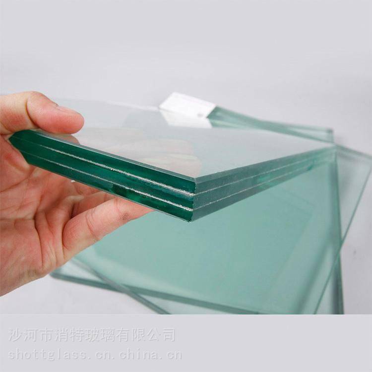 夹胶玻璃 pvb夹层建筑玻璃安全性能高可钢化