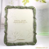 供应各式精美合金相框相架,滴油工艺品相框HQ080933