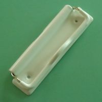 供应新款产品 包胶板夹 五金文具塑胶板夹