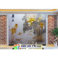 陶瓷玻璃uv彩绘机/背景墙uv平板打印机 uv万能打印创业设备机械