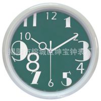 客厅壁挂钟 时尚个性 创意家居礼品 定制静音表义乌批发热卖挂钟