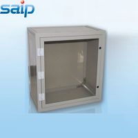 厂家直销300*300*16PVC透明盖防水箱 仪器仪表接线箱 塑料配电箱