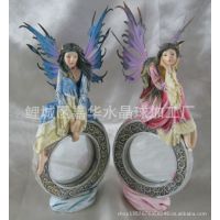花仙子梳妆镜 树脂工艺品外贸出口产品 厂家直供