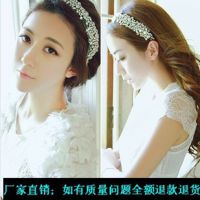 镶钻韩版韩式/韩国风批发饰品发带婚庆发饰头饰头带现货新娘A03