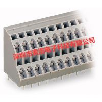 德国原装万可WAGO 736-109 二层 PCB 接线端子条