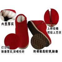 手工棉鞋慈溪传统棉鞋保暖鞋2014年新款