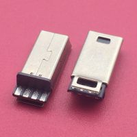 MINI焊线公头加长款/前五后四/单排焊/L=11.0mm/迷你外露11.0插头