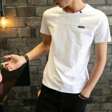 男士体恤休闲青年男式t恤上衣短袖 打包清仓处理外贸尾货库存服装