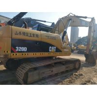 二手挖掘机中大型旧挖机200交易市场找原版卡特CAT320D挖土机20吨
