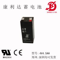 康利达蓄电池4V4.5AH电子称,播放器专用 4V电瓶