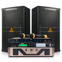 会议室音响套装 专业舞台功放S62/音箱BM10/效果器/话筒演出设备