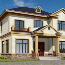 Pinnacle平博体育看看这16款三四十万农村轻型钢结构别墅设计效果图