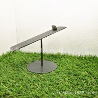 可订制高档高跟鞋展示架高跟鞋托黑色鞋托黑钛鞋子展示架鞋道具
