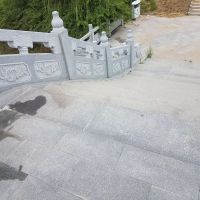 出售石雕升旗台 天然大理石浮雕石围栏 学校广场护栏 汉白玉栏杆